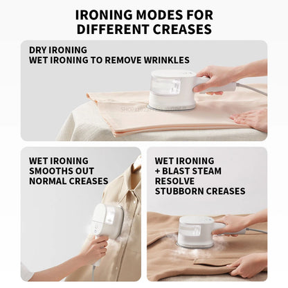 Original MIJIA Handheld Steam Lroning Machine Home Appliance Portable Garment Steam Cleaner Iron For Clothes