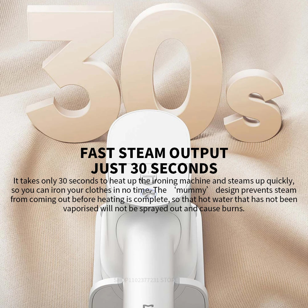 Original MIJIA Handheld Steam Lroning Machine Home Appliance Portable Garment Steam Cleaner Iron For Clothes