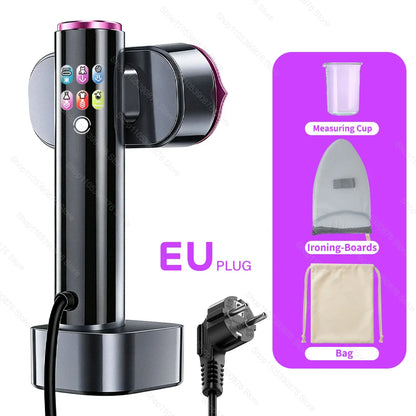 Steam Iron Mini Portable Steamer Iron Handheld Machine Folding Garment Hanging Clothes Ironing Wet Dry Ironing Machine Home Iron